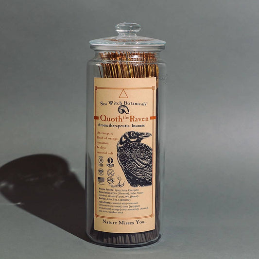 Sea Witch Botanicals Incense: Quoth the Raven