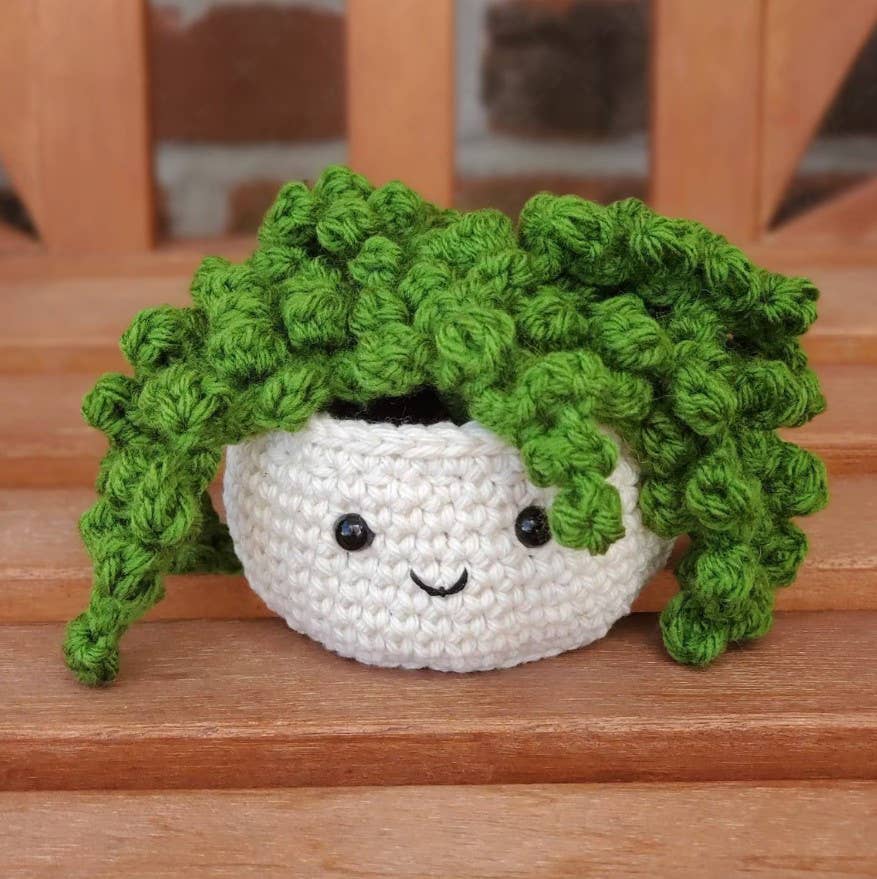 TOMOPOD LLC - Crochet Succulent Plant, Houseplant Decor, Plant Lover Gift: Dwarf Snake